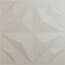Ekena Millwork 19 5/8in. W x 19 5/8in. H Crystal EnduraWall Decorative 3D Wall Panel Covers 2.67 Sq. Ft. WP20X20CRGBW - alternate 1